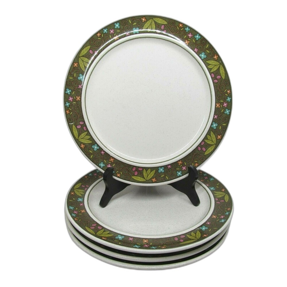 Franciscan Fashion Manor Montego Dinner Plates 10 3/8" Bundle of 4